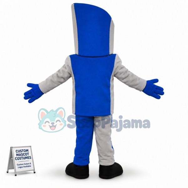 Three-dimensional Narrow Center Street Mascot Costume