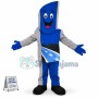 Three-dimensional Narrow Center Street Mascot Costume