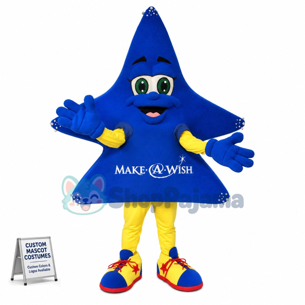 Blue Wishing Tree of Global Foundation Mascot Costume
