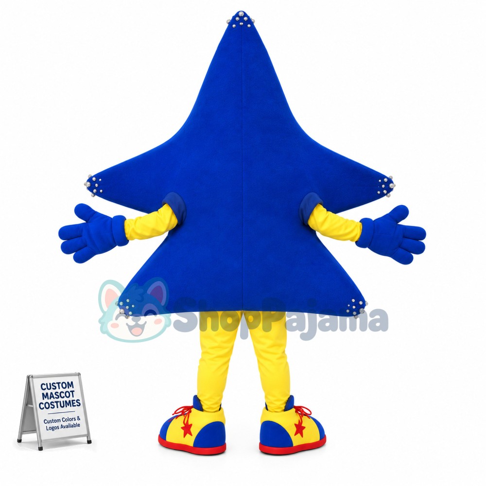 Blue Wishing Tree of Global Foundation Mascot Costume