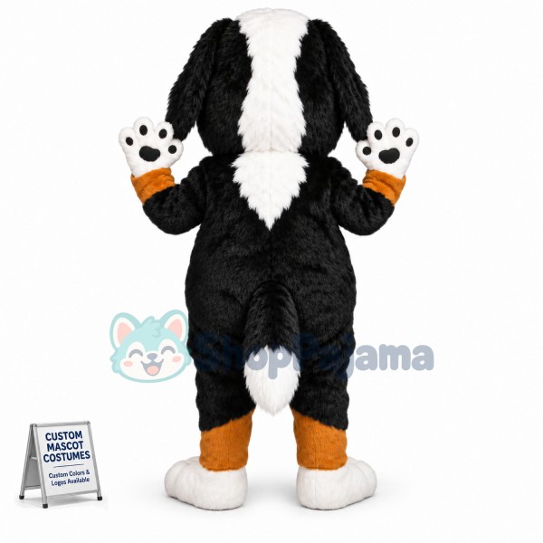 Mixed Furry Lovely Puppy Mascot Costume
