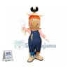 The Eye-catching Scarecrow Guarding The Farmland Mascot Costume