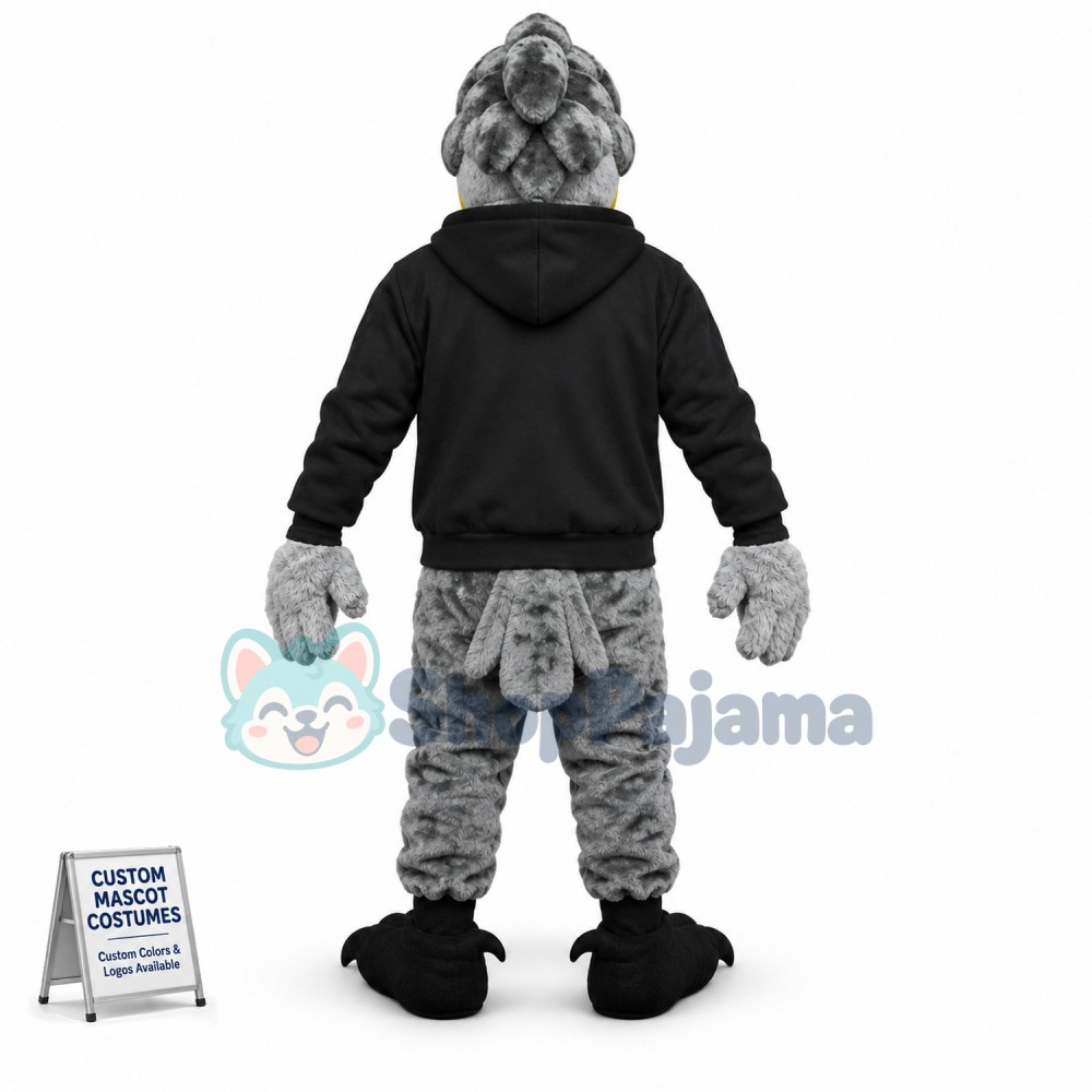Adult Sport Moose With Strong Antlers Mascot Costume