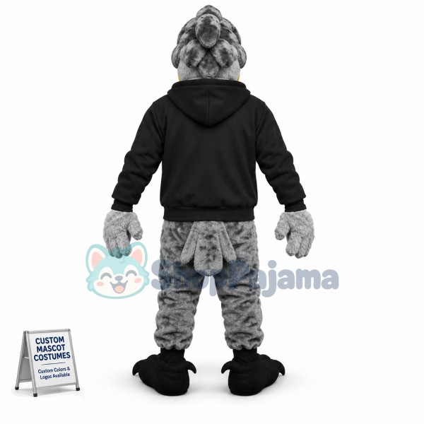 Adult Sport Moose With Strong Antlers Mascot Costume