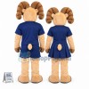 Pair of Harmonious Antelopes Mascot Costume For High School