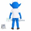 Whole Blue Demon Mascot Costume For High School