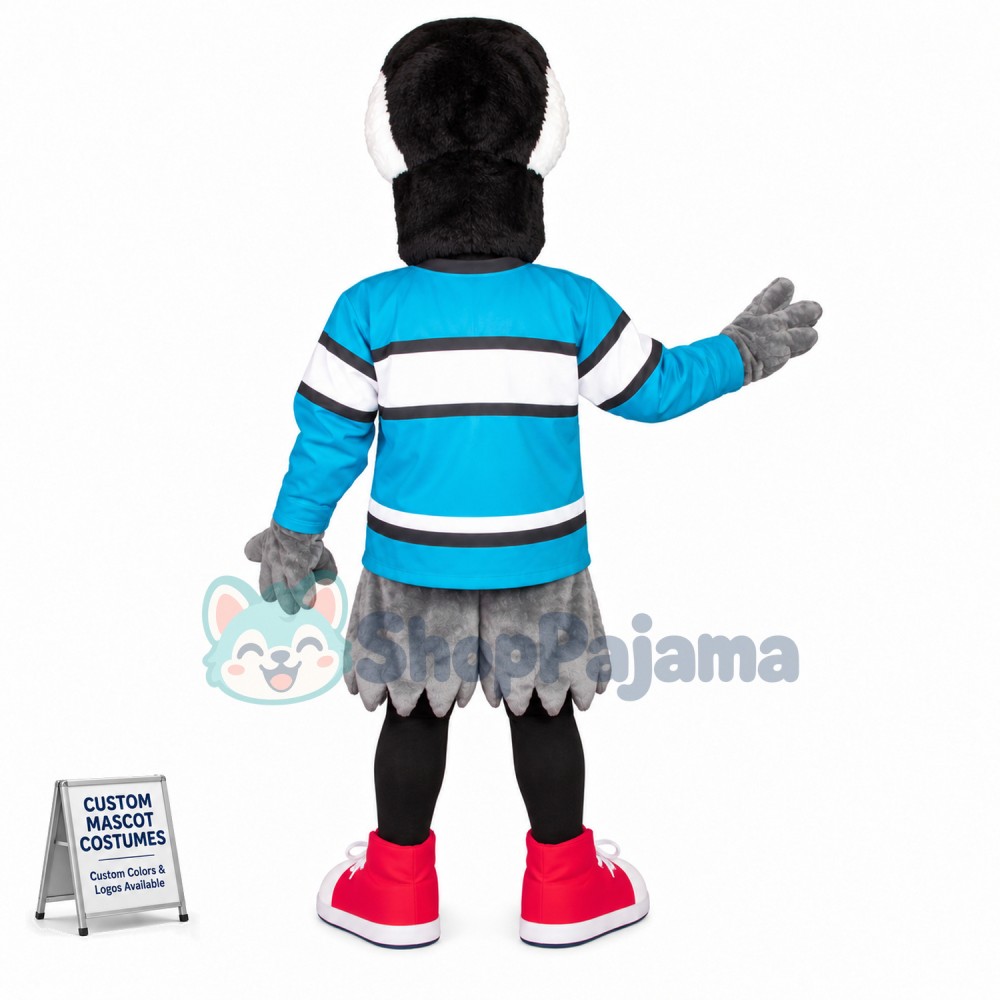 Black Duck Of Farmers Market Mascot Costume