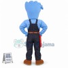 The Blue Foot Cleaner of Cleaning Company Mascot Costume