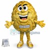 Brown Plush Doll Representing Cholesterol Mascot Costume