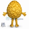 Brown Plush Doll Representing Cholesterol Mascot Costume