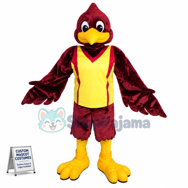 Adult Plush Sport Bird Mascot Costume