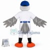 Agile Baseball Catcher Bird Mascot Costume