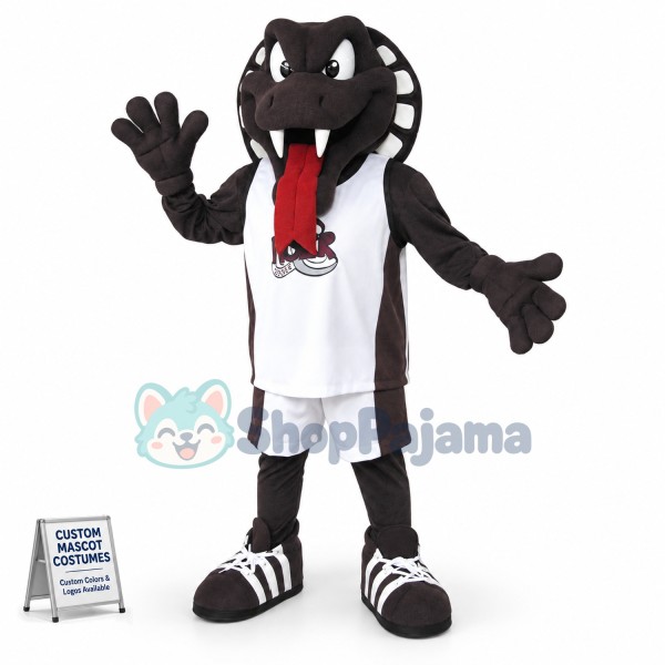 Shocking Horror Snake Mascot Costume For School