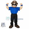 Cheering Up Experienced Miner Mascot Costume