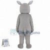 Blue Horns Rhino Mascot Costume