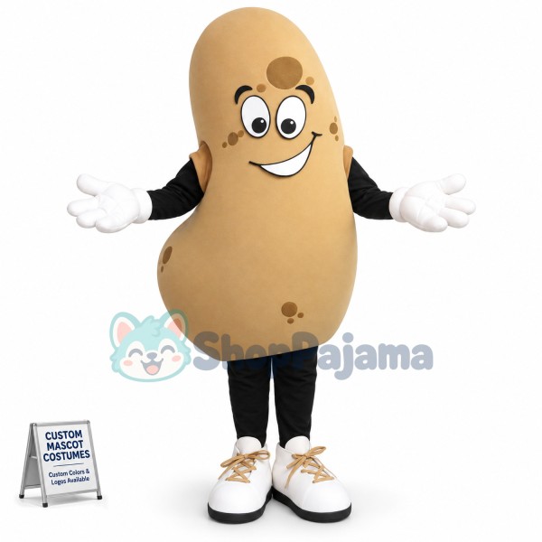 Grotesque Potato Mascot Lightweight Costume