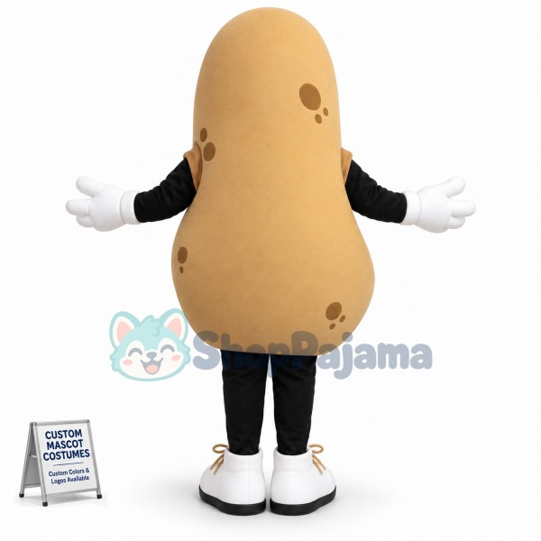Grotesque Potato Mascot Lightweight Costume