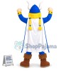 Power Blond Samurai Mascot Costume