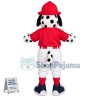 Capable Dalmatian As Administrator Mascot Costume