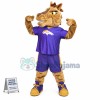 Strong Power Horse With Sport Set Mascot Costume
