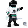 Black Whale With Angry Face Mascot Costume