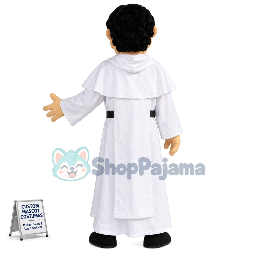 Chanting Priest In The Church Mascot Costume