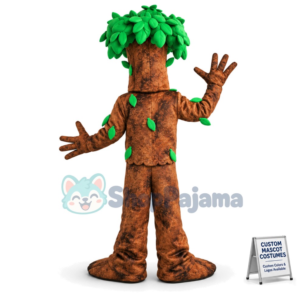Thriving Sprouted Young Sapling Mascot Costume