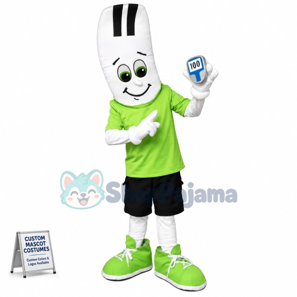 Sugar Monitor of University Health Team Mascot Costume