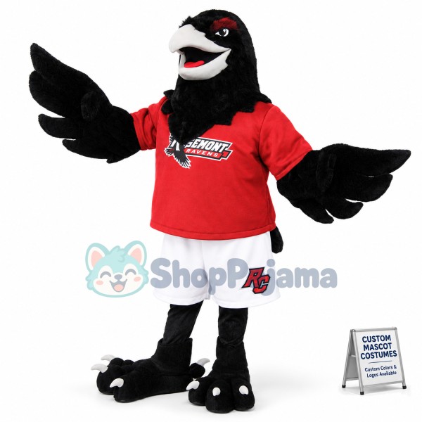 Power Sport Raven Mascot Costume