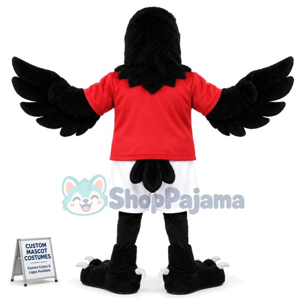 Power Sport Raven Mascot Costume