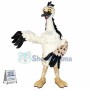 Panicked Bald Ostrich Mascot Costume