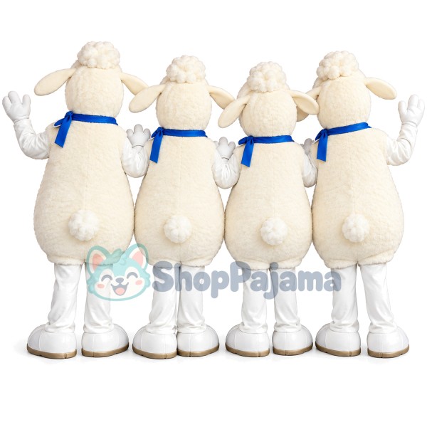 United Sheep of Team Mascot Costume