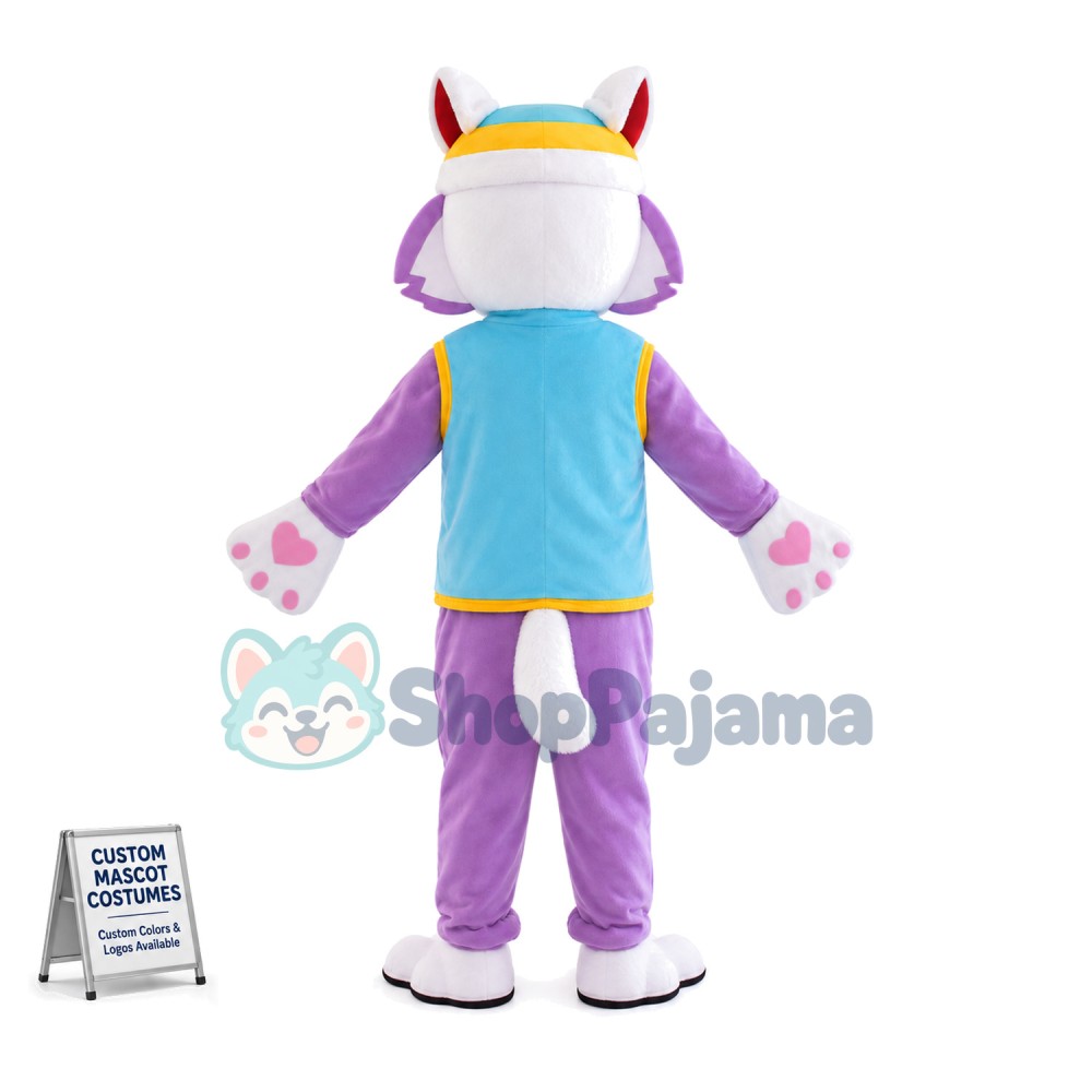 Light Purple PAW Patrol Mascot Costume
