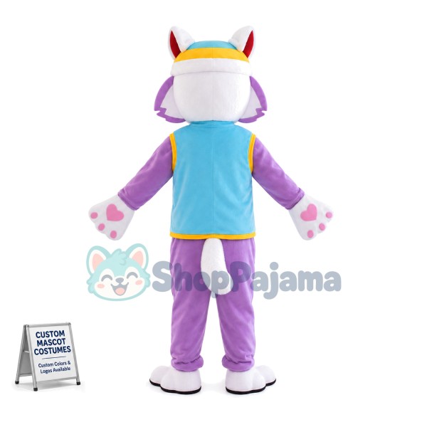 Light Purple PAW Patrol Mascot Costume