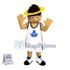 Vigorous Sports Boy With Acne Mascot Costume