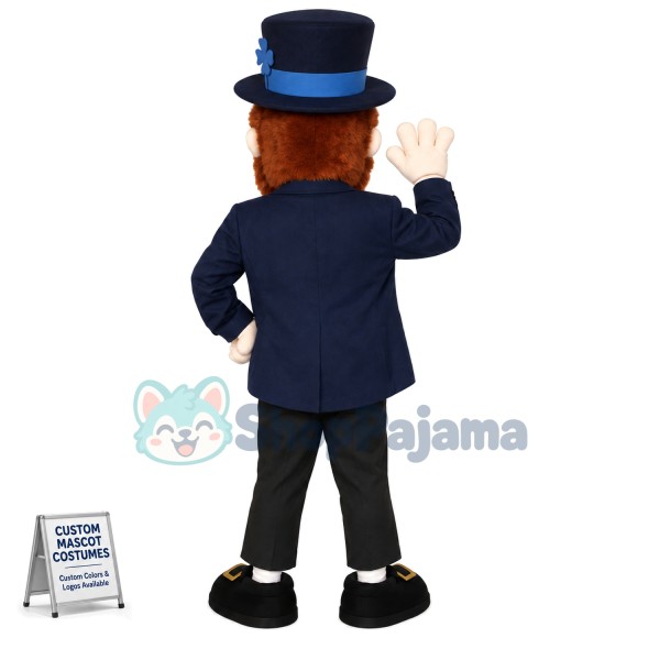 Affable Fat Principal Mascot Costume For School