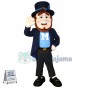 Affable Fat Principal Mascot Costume For School