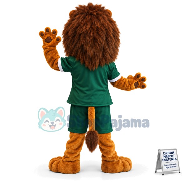 University Sport Lion Mascot Costume