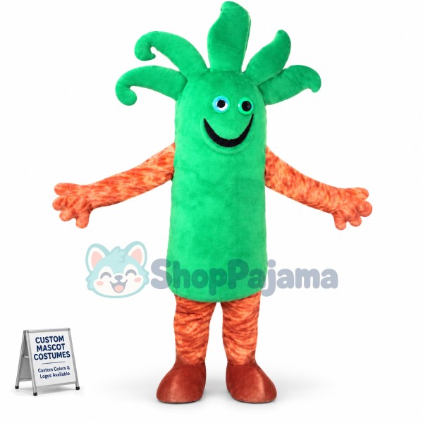Beach Coconut Tree Mascot Costume