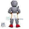 Unbreakable Hard Rock Man Mascot Costume