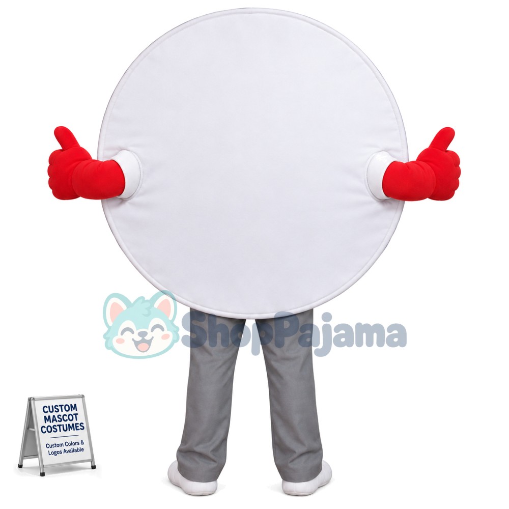 Thumbs Up Sign Mascot Costume