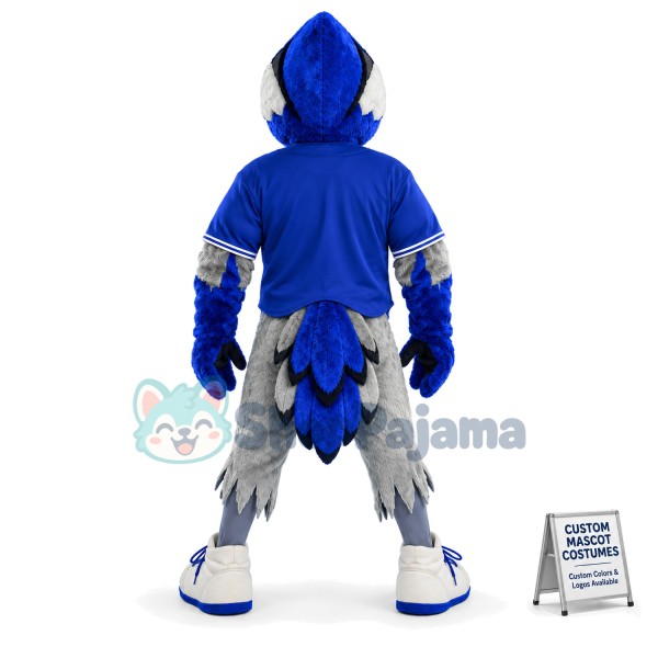 Baseball Player Bird Of The Blue Jays Mascot Costume