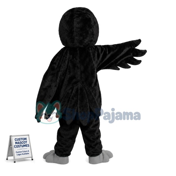 Nurturing Adult Size Crow Mascot Costume