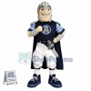 Victorious Soldier With Sword Mascot Costume