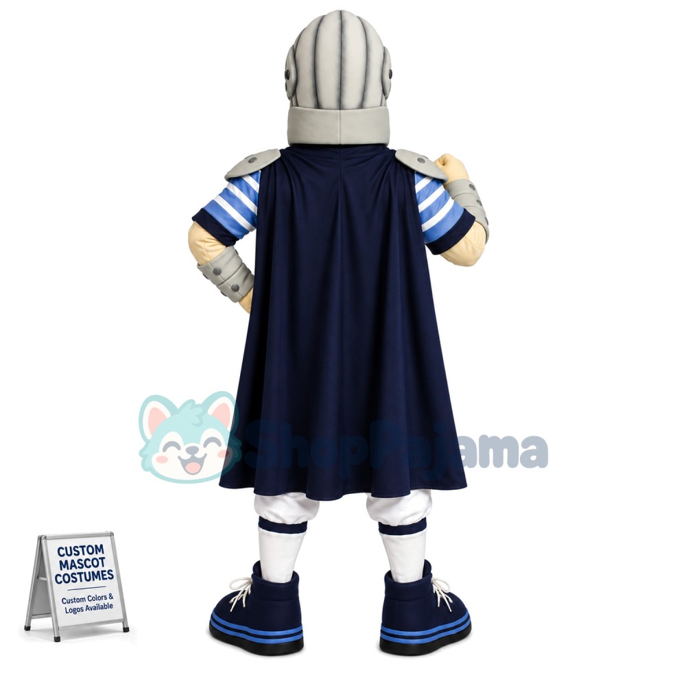 Victorious Soldier With Sword Mascot Costume