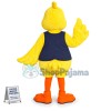 Adult Yellow Duck Mascot Customized Costume