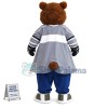 Arrogant Goalkeeper Bear Mascot Costume
