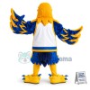 The University Energetic Blue Eagle Mascot Costume