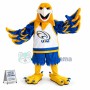 The University Energetic Blue Eagle Mascot Costume