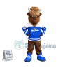 Genial Yak Mascot Costume For Cooperation Project